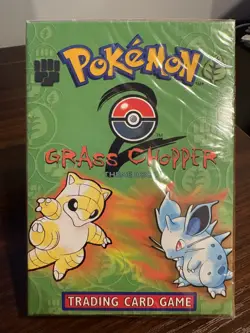 NEW SEALED Pokemon Grass Chopper Theme Deck Trading Card Game Gamefreak Wizards 742818061551 - Image 1