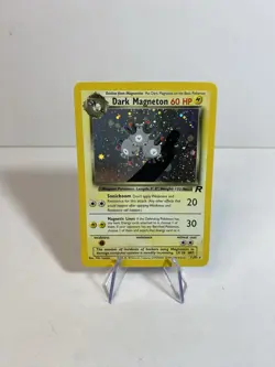 Dark Magneton 11/82 Team Rocket Pokemon Card Vintage WOTC NM/M - Image 1