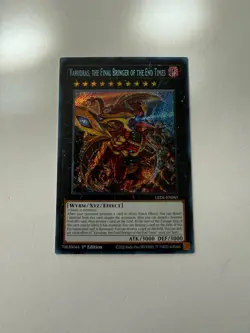 Yugioh - Varudas, the Final Bringer of End Times - Secret 1st - LEDE-EN045 - VLP - Image 1