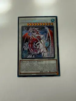 Yugioh - Lancea, Ancestral Dragon of the Ice Mountain - Secret 1st BLTR-EN005 NM - Image 1