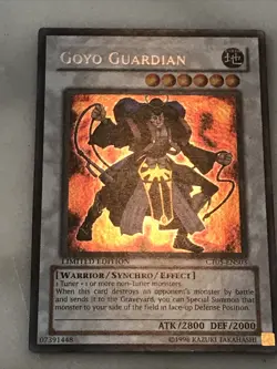 Yu-Gi-Oh! “GOYO GUARDIAN” Secret Rare Limited Ed CT05-ENS03 MP-HP - Image 2