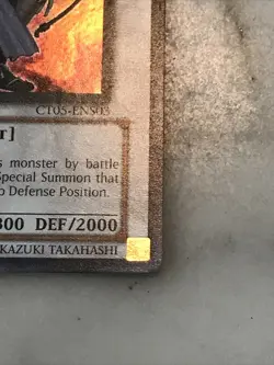 Yu-Gi-Oh! “GOYO GUARDIAN” Secret Rare Limited Ed CT05-ENS03 MP-HP - Image 5