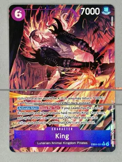 King Alt Art EB04-031 One Piece TCG English IN-HAND - Image 3