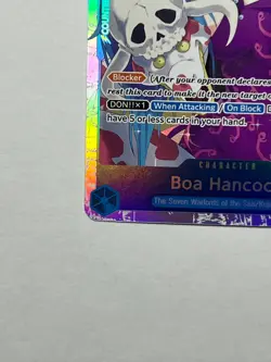 Boa Hancock OP01-078 One Piece TCG English SR Super Rare Foil - Image 4