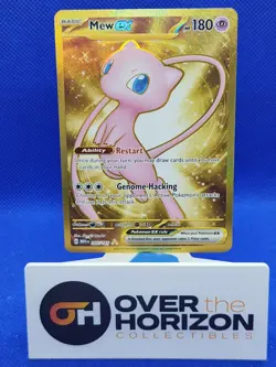 Mew ex 205/165 Scarlet & Violet 151 Gold Hyper Rare Pokemon TCG NM - Image 1