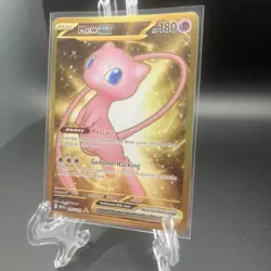 Mew EX 205/165 Hyper Rare Gold Scarlet Violet 151 Pokemon Card TCG - Image 3