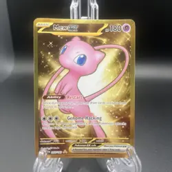 Mew EX 205/165 Hyper Rare Gold Scarlet Violet 151 Pokemon Card TCG - Image 5