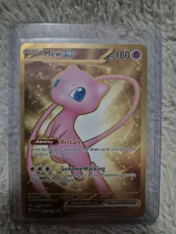 Mew ex 205/165 Scarlet & Violet 151 Gold Hyper Rare Pokemon TCG NM - Image 1
