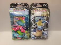 Blastoise V & Venusaur V Battle Decks Set of 2 Pokemon TCG New & Factory Sealed 820650808395 - Image 1