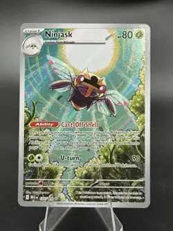 Ninjask - 137/132 - Mega Evolutions - Illustration Rare - NM - Pokemon TCG (3) - Image 1