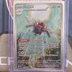 Ninjask - 137/132 - Illustration Rare - Mega Evolutions - Pokemon Card - NM - Image 1