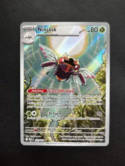 Pokemon - Ninjask - 137/132 - Mega Evolutions - Illustration Rare - NM - Image 1