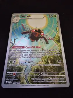 Ninjask - 137/132 - Illustration Rare - Mega Evolutions - Pokemon Card - NM/M - Image 2