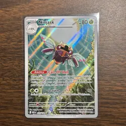 Ninjask 137/132 Mega Evolutions Nm Illustration Rare Pokemon Card Near Mint - Image 1