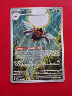 Pokemon TCG 1x Ninjask - Illustration Rare - Mega Evolutions - 137/132 NM - Image 1
