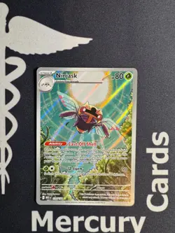 Pokemon TCG 1x Ninjask - Illustration Rare - Mega Evolutions - 137/132 NM - Image 1