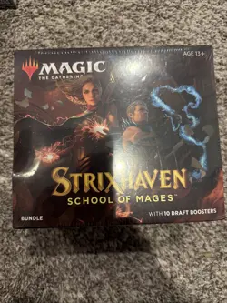 Factory Sealed Strixhaven School of Mages Bundle (MTG) MTG Magic The Gathering - Image 1