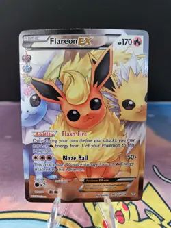 Flareon EX (Full Art) RC28/RC32 MP/DMG - Pokemon Generations: Radiant Collection - Image 1