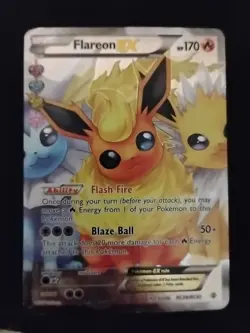 Flareon EX (Full Art) RC28/RC32 MP/DMG - Pokemon Generations: Radiant Collection - Image 1