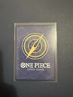 One Piece Monkey D. Luffy P-037 Promo Card TCG 1st Anniversary Stamped FOIL - Image 2