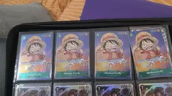 Monkey D. Luffy P-037 One Piece Promo Card TCG 1st Anniversary Stamped Foil NM - Image 1