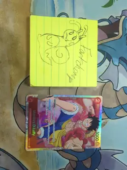 One Piece Card Game Monkey.D.Luffy OP01-024 SR Near Mint - Image 1