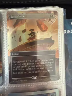 Earthshape (Borderless) -Foil Near Mint MTG - Image 1
