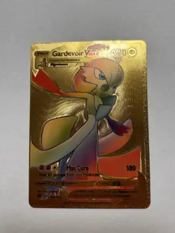 Gardevoir VMAX 076/073 Rainbow HP320 Gold Foil Fan Art Display Card - NM - Image 1
