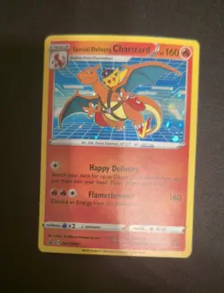 Special Delivery Charizard SWSH075 SWSH: Sword & Shield Promo Card Holo - Image 2