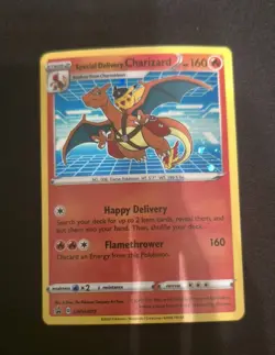 Special Delivery Charizard SWSH075 SWSH: Sword & Shield Promo Card Holo - Image 3