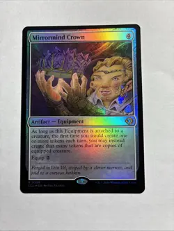 Mirrormind Crown - Lorwyn Eclipsed Foil MTG Plus Bonus Card!!! - Image 1