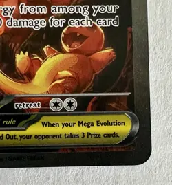 Mega Charizard X ex 125/094 SIR Phantasmal Flames Pokemon Card NM - Image 3