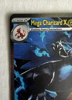 Mega Charizard X ex 125/094 SIR Phantasmal Flames Pokemon Card NM - Image 5
