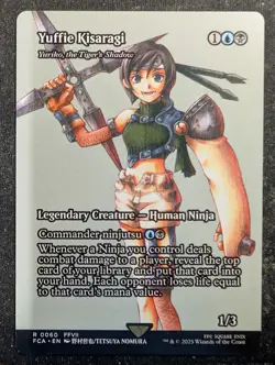 Yuffie Kisaragi (Yuriko) - Showcase - UB Final Fantasy (MTG) - Image 1