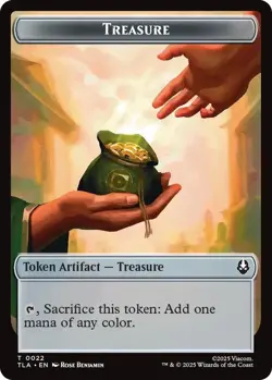 *foil AANG AWOKEN / TREASURE 1/22 Avatar The Last Airbender MTG Magic - Image 2