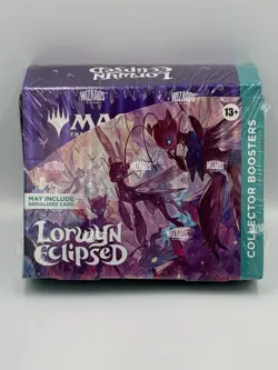 NEW! Magic The Gathering Lorwyn Eclipsed - Collector Booster Box 12 Packs - Image 1