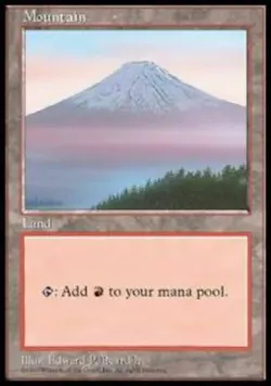 [1x] Mountain - APAC Set 3 (Clear Pack) Near Mint, English Apac Land Promos MTG - Image 1