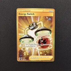 Pokemon Energy Switch 212/195 Silver Tempest Sword & Shield SECRET RARE - Image 1