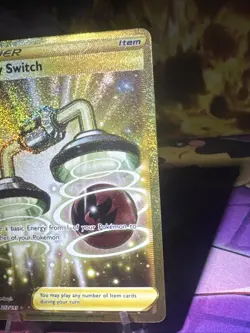 Energy Switch Secret Rare Pokemon SWSH12: Silver Tempest 212/195 NM - Image 2