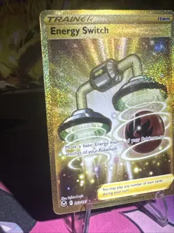 Energy Switch Secret Rare Pokemon SWSH12: Silver Tempest 212/195 NM - Image 3