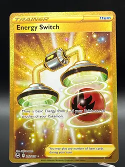 💥Energy Switch 212/195 Rare Secret | Silver Tempest | Pokemon Card TCG - Image 1