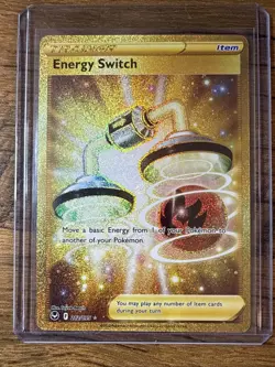 Pokemon TCG Energy Switch 212/195 Silver Tempest Secret Rare NM - Image 1