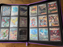 POKEMON PALDEAN FATES MASTER SET 100% COMPLETE WITH VAULT X BINDER NO PROMOS - Image 1