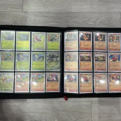 Pokemon Paldean Fates Complete Master Set + Promos And Vault X 12 pocket Binder - Image 2