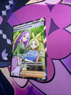 Anthea and Concordia 254/217 Ascended Heroes Pokemon TCG Full Art Trainer - Image 3