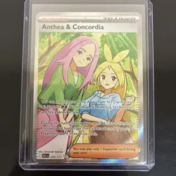 Anthea and Concordia 254/217 Ascended Heroes Pokemon TCG Full Art Trainer - Image 1