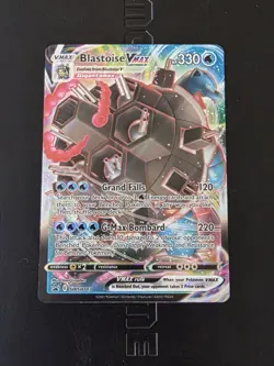 Blastoise VMAX SWSH103 - Black Star Promo - Near Mint NM Full Art Pokemon TCG - Image 1