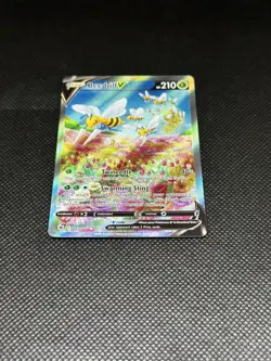 Pokemon Beedrill V 161/189 Astral Radiance Full Art Holo Ultra Rare 210 HP - Image 2