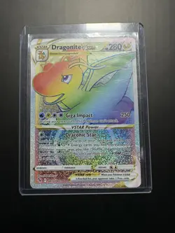 Dragonite VSTAR (Secret) 081/078 Pokemon GO Holo - Image 3