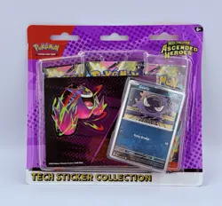 Pokemon Ascended Heroes Tech Sticker 3-Pack Promo -Gastly READY TO SHIP - Image 1